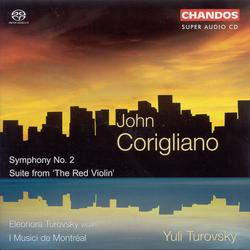 John Corigliano / Yuli Turovsky / Eleonora Turovsky / I Musici De Montréal Symphony No. 2; Suite From "The Red Violin" Vinyl LP