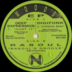 Deep Expression Digifunk Rasoul Moods Ep Vinyl LP