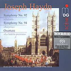 Joseph Haydn / Haydn Philharmonia / Adam Fischer (2) Symphonies No. 92 & 94 Vinyl LP
