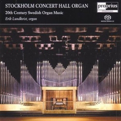 Erik Lundkvist Stockholm Concert Hall Organ (Hybr) SACD CD