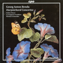 Sabine Bauer / La Stagione / Michael Schneider (2) Harpsicord Concertos Vinyl LP