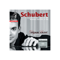 Schubert Lazic Piano Sonata D 960 Moments Musicaux D 780 (Hybr) SACD CD