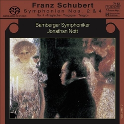 Schubert Nott Bamberg Symphony Symphonies 2 & 4 (Hybr) SACD CD