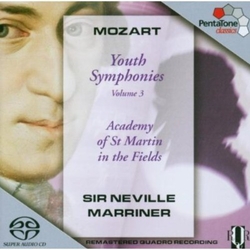 Wolfgang Amadeus Mozart / The Academy Of St. Martin-in-the-Fields / Sir Neville Marriner Youth Symphonies, volume 3 Vinyl LP