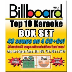 Unknown Artist Billboard Top 10 Karaoke Vol 1 Vinyl LP