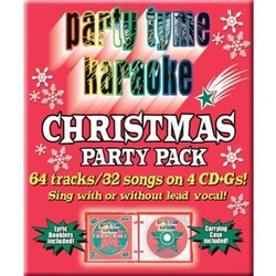 Party Tyme Karaoke Christmas Party Pack 4 CD
