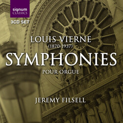 Louis Vierne / Jeremy Filsell Symphonies Pour Orgue Vinyl LP