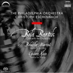 Béla Bartók / Bohuslav Martinů / Gideon Klein / The Philadelphia Orchestra / Christoph Eschenbach Concerto For Orchestra / Memorial To Lidice / Partit