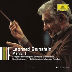 Leonard Bernstein / Gustav Mahler I Complete Recordings On Deutsche Grammophon : Symphonies Nos. 1-4 / Lieder Eines Fahrenden Gesellen Vinyl LP