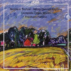Nikolaus Bruhns / Georg Dietrich Leiding / Friedhelm Flamme Complete Organ Works Vinyl LP