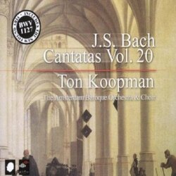 Johann Sebastian Bach / Ton Koopman / The Amsterdam Baroque Orchestra And Choir Cantatas Vol. 20 Vinyl LP