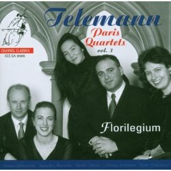 Georg Philipp Telemann / Ensemble Florilegium Paris Quartets, Vol. 3 · Florilegium Vinyl LP