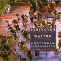 Beethoven Walton Amsterdam Symphony Thompson String Quartet Op 135 Sonata For Strings (Hybr) SACD CD