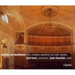 Beethoven Fleezanis Huvi Complete Sonatas For Pianoforte & Violin (Box) CD