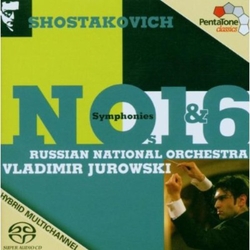 Dmitri Shostakovich / Russian National Orchestra / Vladimir Jurowski Shostakovich: Symphonies Nos. 1 & 6 Vinyl LP