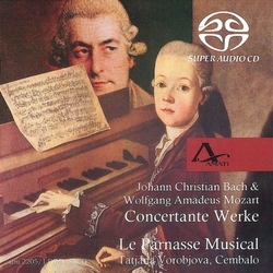 Mozart Bach J.C. Concertante Works Le Parnasse Musical (Hybr) SACD CD