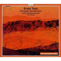 Ernst Toch / Rundfunk-Sinfonieorchester Berlin / Alun Francis Complete Symphonies Vinyl LP