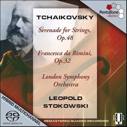 Pyotr Ilyich Tchaikovsky / The London Symphony Orchestra / Leopold Stokowski Serenade for Strings, Francesca da Rimini Vinyl LP