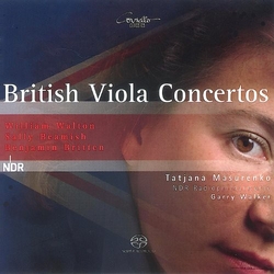 Walton Beamish Britten Ndr Phil Walker British Viola Concertos (Hybr) SACD CD