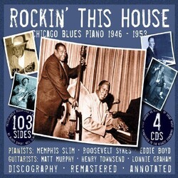 Memphis Slim / Roosevelt Sykes / Eddie Boyd Rockin' This House (Chicago Blues Piano 1946-1953) Vinyl LP