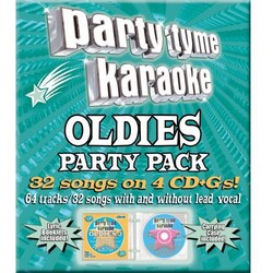 Party Tyme Karaoke Oldies Party Pack 4 CD