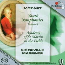 Wolfgang Amadeus Mozart / The Academy Of St. Martin-in-the-Fields / Sir Neville Marriner Youth Symphonies, volume 4 Vinyl LP