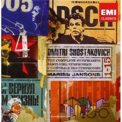 Dmitri Shostakovich / Mariss Jansons The Complete Symphonies - Sämtliche Symphonien - L'Intégrale Des Symphonies Vinyl LP