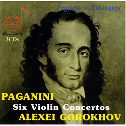 Niccolò Paganini / Aleksey Nikolaevich Gorokhov Six Violin Concertos CD
