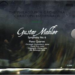 Gustav Mahler / The Philadelphia Orchestra / Christoph Eschenbach Symphony No. 6 / Piano Quartet Vinyl LP
