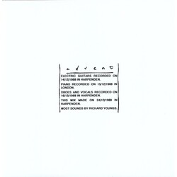 Richard Youngs Advent Vinyl LP