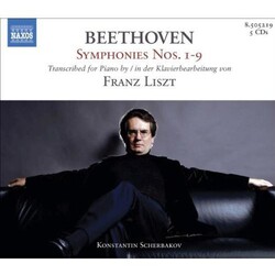 Lizst/Beethoven Complete Beethoven Sym Transcriptions 5 CD