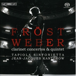 Carl Maria von Weber / Martin Fröst / Tapiola Sinfonietta / Jean-Jacques Kantorow Weber: Clarinet Concertos & Quintet Vinyl LP
