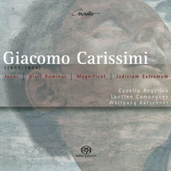Carissimi Gabrieli Lautten Compagney Jonas Dixit Dominus (Hybr) SACD CD