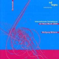 Wolfgang Mitterer Internationale Ferienkurse Fur Neue Musik 2004 SACD CD