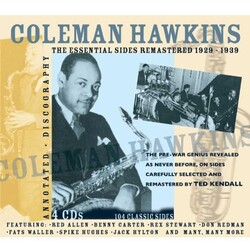 Coleman Hawkins The Essential Sides Remastered 1929 - 1939 Vinyl LP