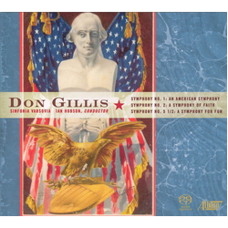 Don Gillis / Sinfonia Varsovia / Ian Hobson Symphony Nos. 1, 2 & 5 1/2 Vinyl LP