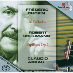 Chopin/Shumann Complete Preludes/Papillons SACD CD