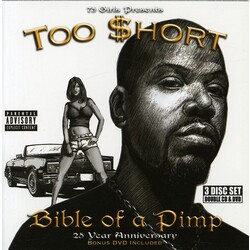 Too Short Bible Of A Pimp 3 CD