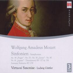 Wolfgang Amadeus Mozart / Virtuosi Saxoniae / Ludwig Güttler Sinfonien · Symphonies CD
