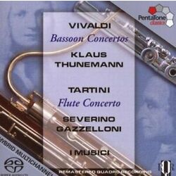 Antonio Vivaldi / Klaus Thunemann / Giuseppe Tartini / Severino Gazzelloni Bassoon Concertos / Flute Concerto Vinyl LP
