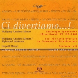 Mozart Neukomm Salzburg Soloists Skou-Larsen Ci Divertiamo (Hybr) SACD CD