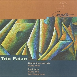 Shostakovich Juon Trio Paian Piano Trios (Hybr) SACD CD