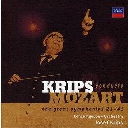 Josef Krips / Wolfgang Amadeus Mozart / Concertgebouworkest The Great Symphonies 21-41 Vinyl LP