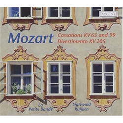 La Petite Bande Cassations K63 & K99/Divertimento K SACD CD