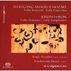Mozart Haydn Azzolini Ensemble Ii Capriccio Early Concertos & Symphonies (Hybr) SACD CD