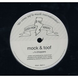 Mock & Toof K-Choppers Vinyl LP