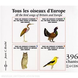 Sounds Of Nature All The Birds Songs Of Britain & Europe box set 4 CD