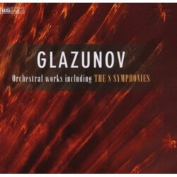 Alexander Glazunov / Tadaaki Otaka / The BBC National Orchestra Of Wales Orchestral Works Including The 8 Symphonies Vinyl LP
