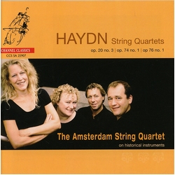 Haydn Amsterdam String Quartet String Quartets Op 20 - No 3 Op 74 - No 1 (Hybr) SACD CD