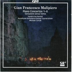 Malipiero Bartoli Rfso Saarbrucken Carulli Complete Piano Concertos 1-6 Variazioni Senza Tema SACD CD